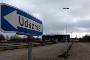 01. februar 2018: En 32-årig mand, der var flygtet fra et fængsel i Jylland, blev natten til torsdag fanget i et villakvarter i Odense.  Foto: Ole Holbech
