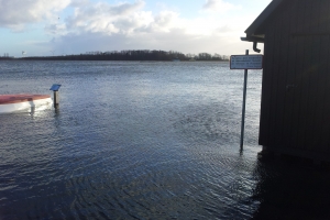 Oversvømmelser ved Odense Fjord efter Bodil