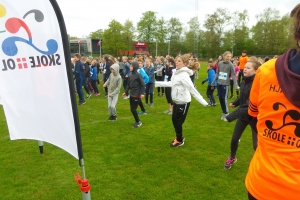 Stort Skole OL-atletikstævnet i Odense. Over 500 elever fra Odense og omegn deltager.