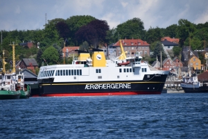 Svendborg, Svendborgsund, Ærøfærgen