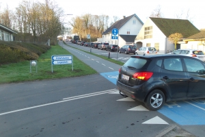 Mandag morgen har Vejdirektoratet lukket tre motorvejsramper i det sydlige Odense. Det har allerede nu medført store trafikale besværligheder.