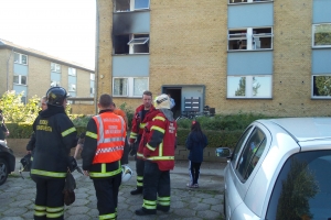 Brand i etageejendom _