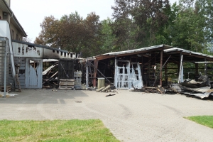 Påsat brand i Odene Roklub(1)