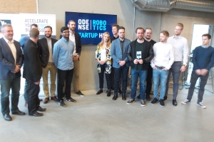 Odense Robotics StartUp Hub har i dag optaget to nyopstartede robotvirksomheder, der skal gøres klar til at producere robotter.