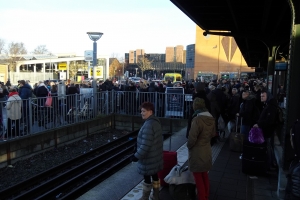 Togbusser ved Odense Banegård