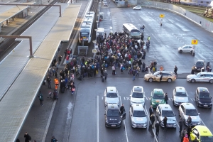 Togbusser ved Odense Banegård