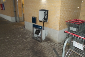 Pengeautomat i Tommerup sprængt i luften