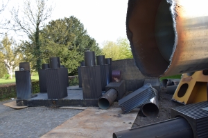 En skulptur lavet af kunstneren Ingvar Cronhammar er blevet solgt til skrot i Odense.