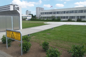 Odense Universitetshospital har indviet en ny heliport - en landingsplads for lægehelikoptere.