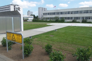 Odense Universitetshospital har indviet en ny heliport - en landingsplads for lægehelikoptere.