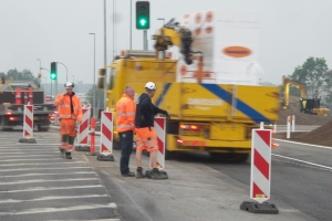 Omlægning af motorvejskryds skaber trafikkø