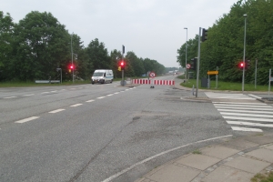 Omlægning af motorvejskryds skaber trafikkø