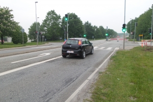 Omlægning af motorvejskryds skaber trafikkø