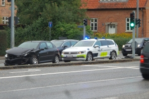 Trafikuheld på Søndre Boulevard i Odense