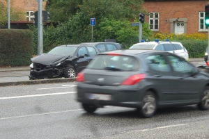 Trafikuheld på Søndre Boulevard i Odense